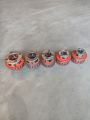 Ridgid 12-R Pipe Threader Die Head Set 12R Threading Dies 1/2&Prime; &ndash; 1 1/2&Prime;