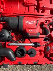 Milwaukee Air Snake with battery and charger