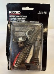 Ridgid Model T-250 Tool Kit 48482 for 3/8&rdquo; Drum Cables ***DAMAGED READ*** #1