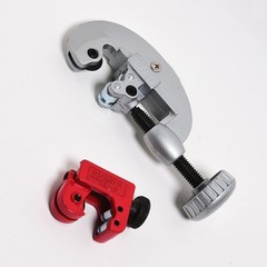 2 pc Large and Mini Tubing Cutter Set 1/8&Prime; to 1-1/8&Prime; Copper Pipe Tube