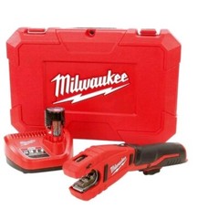 ✅ Milwaukee M12 Cordless Copper Pipe Cutter Kit + (1) Battery, +Charger + Case