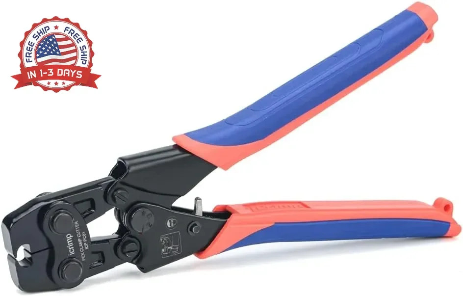 iCrimp ICP-PC01 PEX Cinch Clamp Removal Tool &ndash; Removes 3/8-in, 1/2-in, 3/4-in, 1