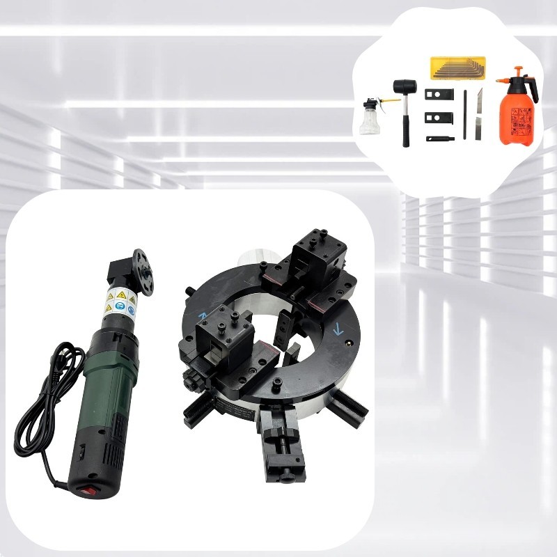 220V 2.4HP 2-6.6&rdquo; Electric External Pipe Cutter Electric Pipe Cutting Beveller