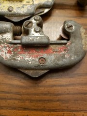 LOT OF 3 RIDGID TUBING CUTTERS