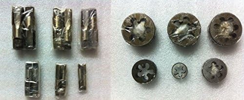 GENMACH BSP BRITISH STANDARD PIPE BSPP PARALLEL TAP AND DIE SET BSPF &ndash; 6 SIZE