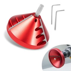2 in 1 PVC Deburring Tool for PVC, CPVC, ABS, PP, PE Pipe with OD 0.75&Prime; to 3.5&Prime;