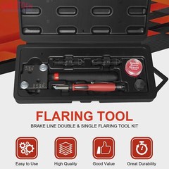 Flaring Tool 33260 for 3/16&Prime; & 1/4&Prime; Tubing, 37 Degree Single/Double Flare