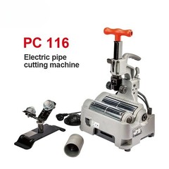 Handheld Round Pipe Cutting Machine 220V Copper/Steel Pipe Cutter 12-116mm