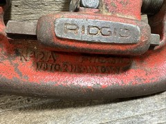 RIDGID No. 2A Heavy Duty Pipe Cutter 1/8&Prime;&ndash;2&Prime; Vintage RIDGE TOOL USA Steel