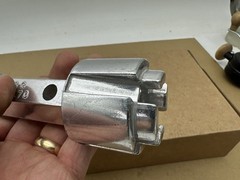 Vintage Aluminum Tub Drain Removal Hand Plumbing Tool BC T170 Very Nice Shape