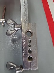 2 Vintage Flaring Clamp Tool Piping Bar