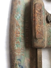Vintage Pipe Cutter The ridge Tool Co 2&rdquo; To 4&rdquo; 11 Lbs Weight Rigid Heavy Duty