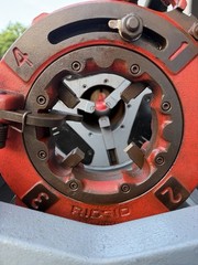 Ridgid 1224 Pipe Threading Machine 1-2 To 4&rdquo; Pipe Self Oiling Self Opening Great
