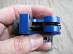 LARGE AND MINI TUBING CUTTERS, 3-22MM, 3-26MM, 3-28MM COPPER PIPE TUBE, LOT OF 4