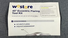 Eccentric Flaring Tool Kit Tubing Refrigeration 7 Dies 3/16-3/4 inch, New