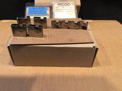 RIDGID 12-R Pipe Dies 3/4 &rdquo; # 38065 and 2 inch 38085 Left Hand High Speed