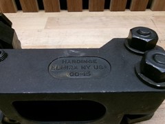 2PC HARDINGE CC-15 | Lathe Angled Wedge Tool Post Block Holder Turret Extension