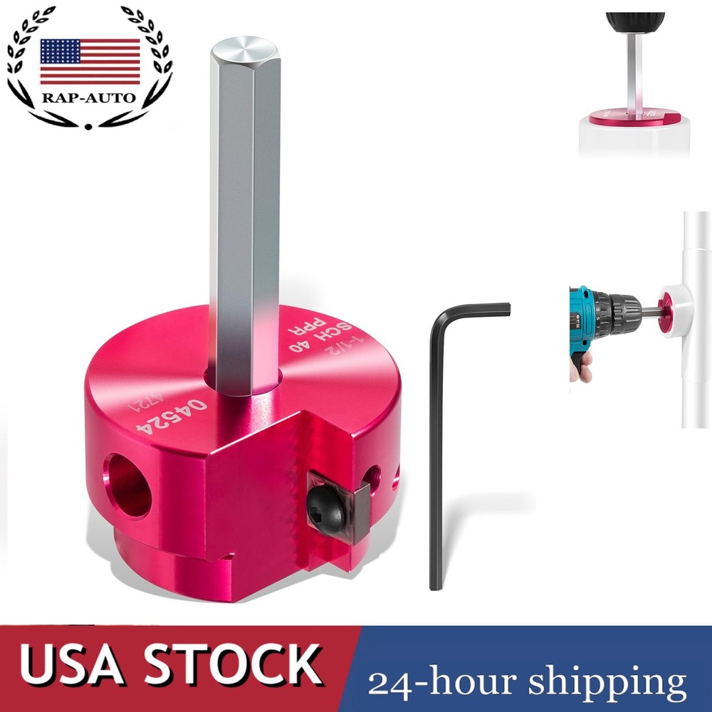 3/8-Inch Hex Shaft PPR150 PVC Pipe Reamer -Fits Standard 1/2&Prime; drills Pipe Reamer