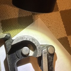 Vintage Imperial 368- FH 90 Degree Tube Bender 1/4 5/16 3/8 Chicago Illinois