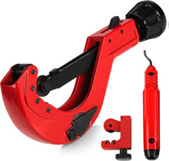 3Pcs Tubing Cutter Set with Fast Quick-Adjust &ndash; 1/4&Prime; to 2-1/2&Prime; outside Diam. for