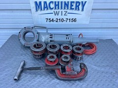 Ridgid 700 T2 Pipe Threader 12R Die Set 1/2 &ndash; 2&Prime; and Pipe Cutter