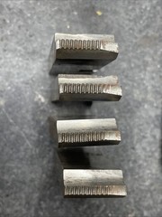 Oster Series 300 Threading Die Set 3/8 16 NC #1,#2,#3,#4 very good condition.