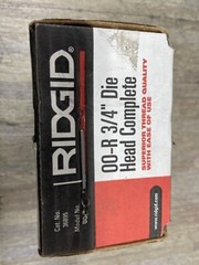 RIDGID 3/4&Prime; NPT 00-R Die Head 36895 SEALED NEW