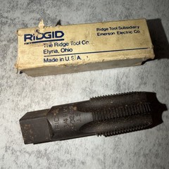 Ridgid 3/4&Prime; NPT Pipe Tap 29/32 Drill Tap 3/4 N.P.T Tap USA Made Tool