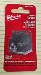 Milwaukee 48-22-4203 ProPex Tubing Cutter Replacement Blade Double Grond V Shape