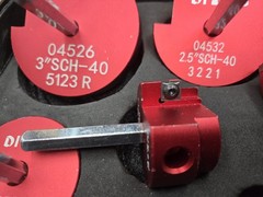 DIYLOG PVC Pipe Reamer PVC Fitting Saver, 8Pcs Pipe Reamer for SCH40