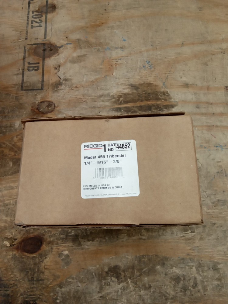 Ridgid 44852 Model 456 Tri-Bender 90&deg; Start Angle 1/4-3/8 Soft Copper