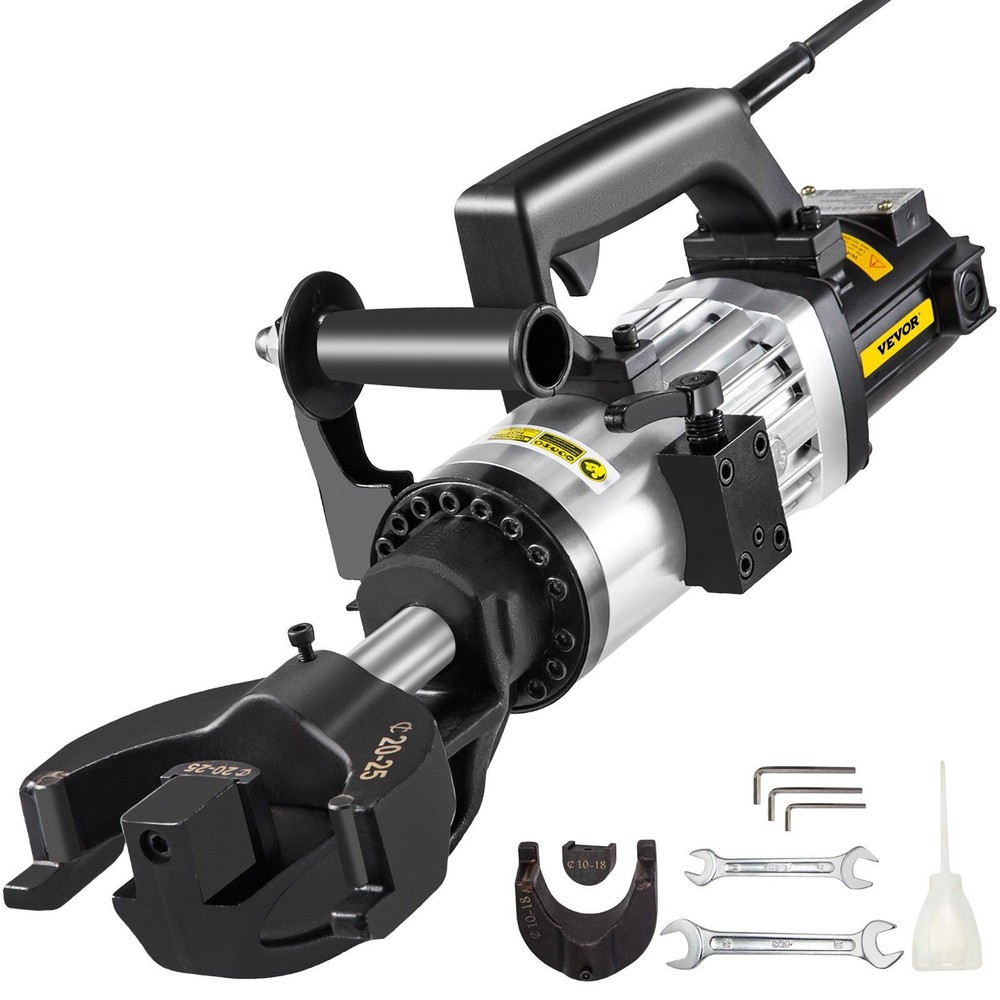 Electric Rebar Bender 1.5KW 1in Portable Hydraulic Hand Held 110V Rebar Bender