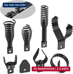 POPULO 8-Piece Drain Snake Drill Attachment &ndash; Tackle Any Clog with Precision,Com