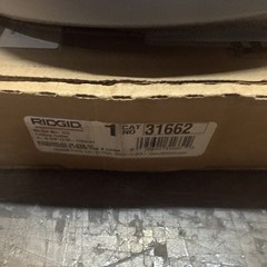 RIDGID 31662 4 &ndash; 6-5/8 in. Quick Acting Cutter 156 New In Box RB
