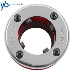 W/Dies, 1-1/4&Prime; &1&Prime; NPT 12-R RH Manual Threading/Pipe & Bolt Die Head Complete