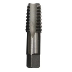 1/2 In. NPT Carbon Steel Pipe Tap and 23/32 In. Drill Bit Set in Clamshell Pack