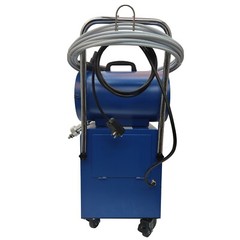 220V Air Pipe Cleaning Machine Bend Pipe Dust Removal Flexible Suit 1.9-7.8in