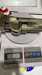 Ampco No.W-212 Brass 14&Prime; Pipe Wrench