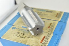 New England Pipe Tap 1-11 1/2 NPTF 5 Flute P NPTF 02370