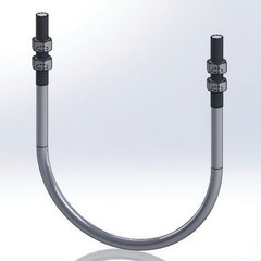 Empire 137G0400 U-Bolt Standard with Hex Nuts 4 in IPS