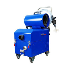 220V Air Pipe Cleaning Machine Bend Pipe Dust Removal Flexible Suit 1.9-7.8in