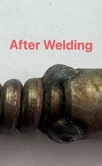 Ridgid 3/8&Prime; Drain cable Repair end bit for K-380 & K-400 MADE IN USA