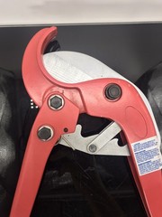 large pvc pipe cutter Aluminum 2.5&rdquo;Great Shape And Blade 17&rdquo; Long