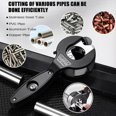 Ratcheting Tubing Cutters, Tubing Cutter 5/16&Prime; to 1 1/8&Prime;, 2 in 1-360&deg; Close Quar