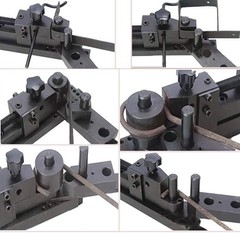 Mini Universal Metal Bender Wire Flat Bar Tube Bending Tool Hand Operated