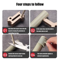 Heat Activated Plumbing Fix Pipe Repair Tool For PVC And Pipe Systems