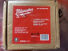 Milwaukee 3&rdquo; NIBCO Press Ring for use with M18 FORCE LOGIC Long Throw Press Tool