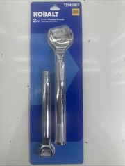 Kobalt 2pc 2 -In &ndash; 1 Plumber Wrench Sizes 9/16 In, 15/16 In and 5/8 In
