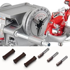 High-Performance 2 Set of 44715 Chuck Jaws for RIDGID Pipe Threading Machines