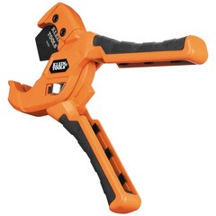 Klein Tools 50043 PEX Pipe and Tubing Cutter, 1-Inch I.D. Cutting Orange